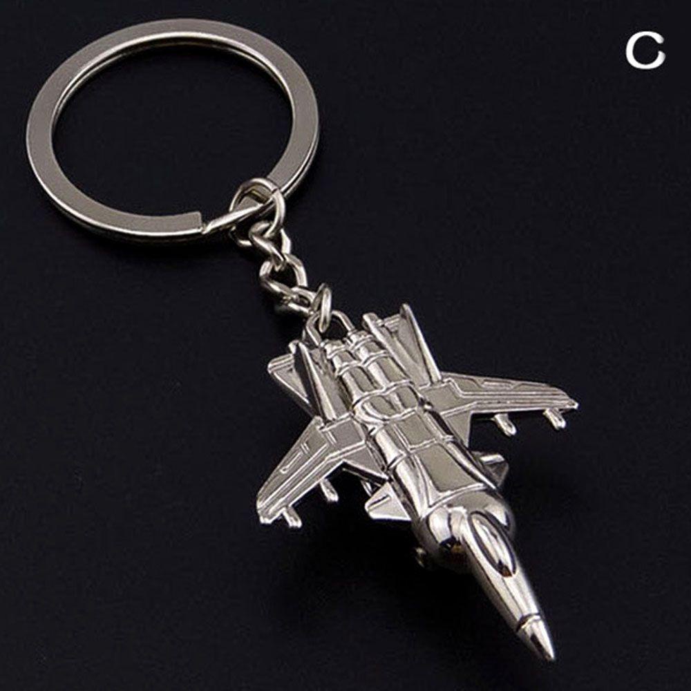 Lanfy Logam Populer New Arrival Gantungan Kunci Aviation Keychain Model Pesawat Gantungan Kunci