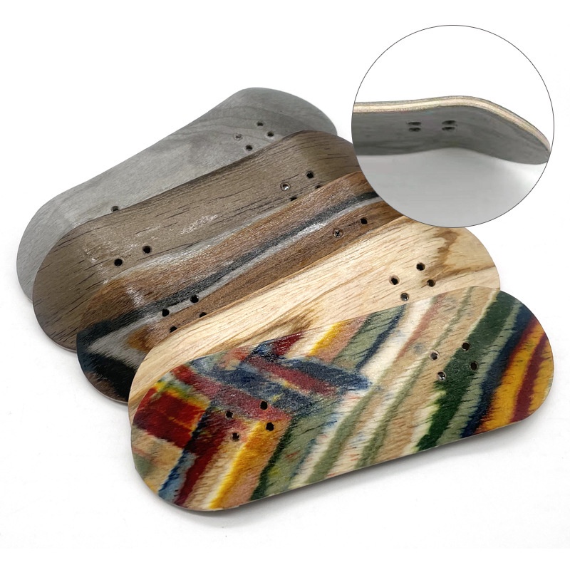 Skateboard Jari Bahan Maple Ukuran 30 / 32 / 34mm 100 = 32mm Dua Sisi Warna-Warni
