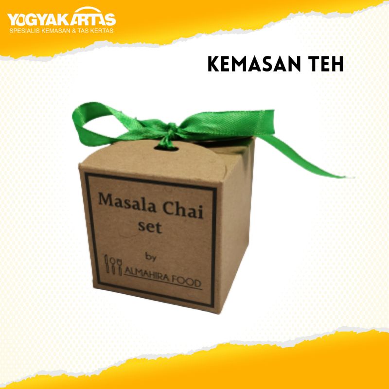 

Kemasan Teh Unik Dengan Pita