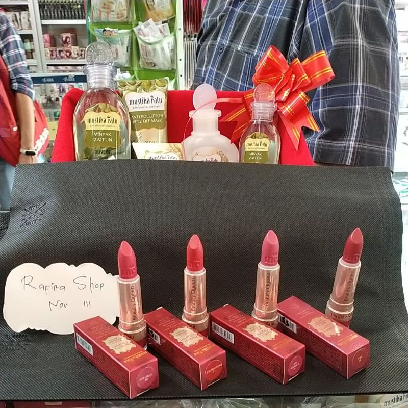 LIPSTIK BOLD MATTE MUSTIKA RATU BEAUTY QUEEN SERIES