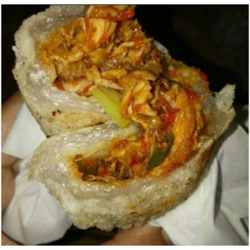 

Cireng Isi ayam pedas/sosis pedas/baso pedas/keju