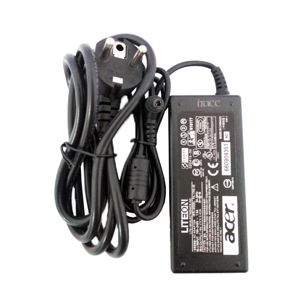 Charger Notebook Replacement for Acer 19 V - 3.42 A - Hitam