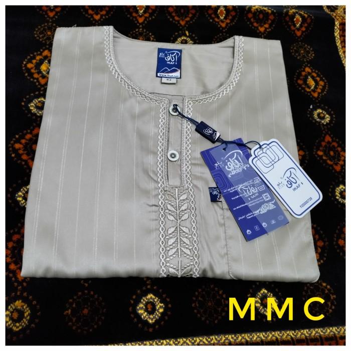 Jubah Ikaf Anak Poliester Lengan Pendek