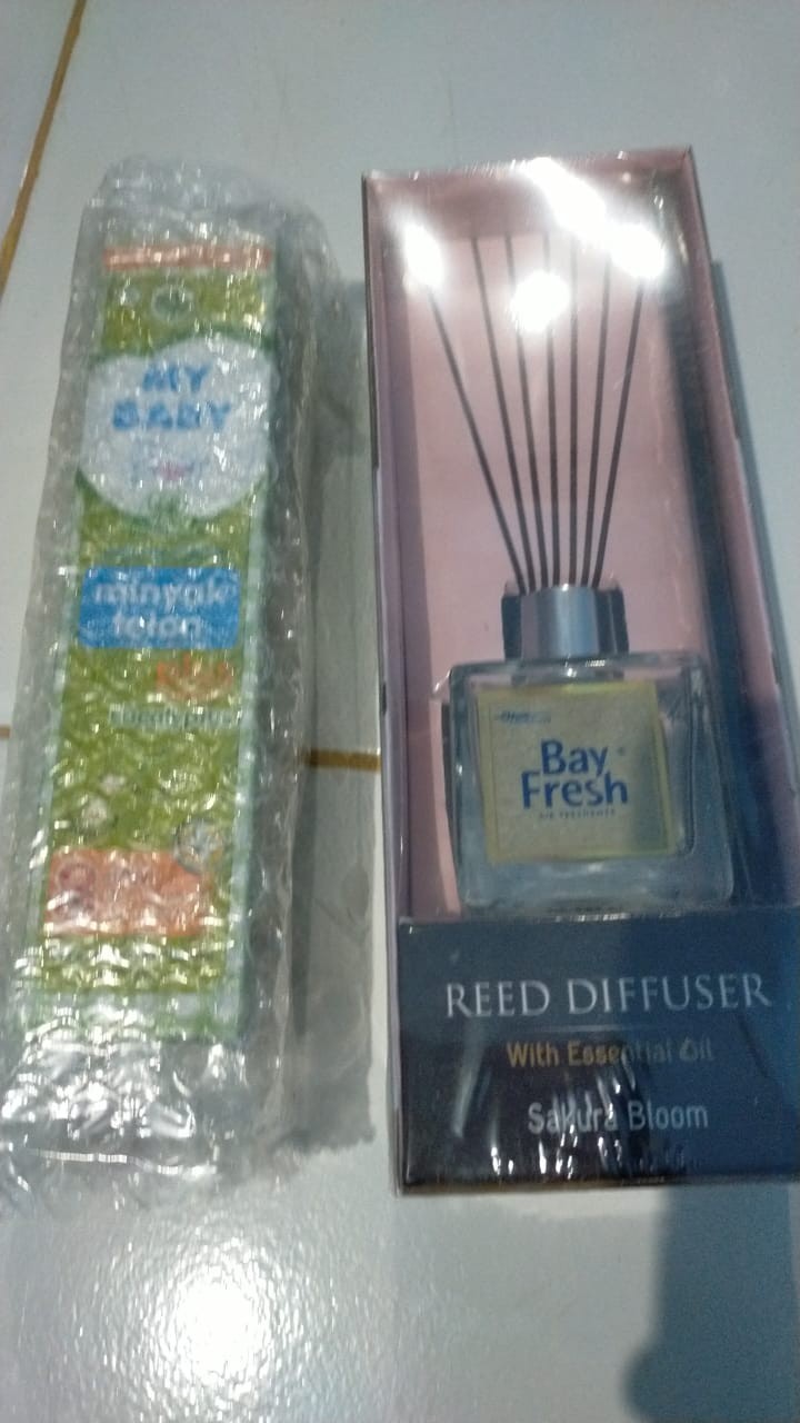 Bayfresh Reed Diffuser Sakura Bloom 30 ml With Essential Oil 100 % ...