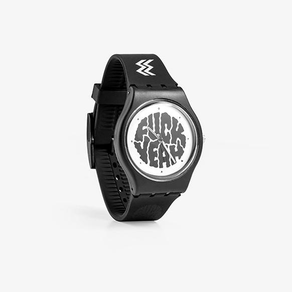 RECOMENDED JUNO X GEOFF MAX OFFICIAL - FUCKYEAH BLACK | JAM TANGAN | WATCH UNISEX