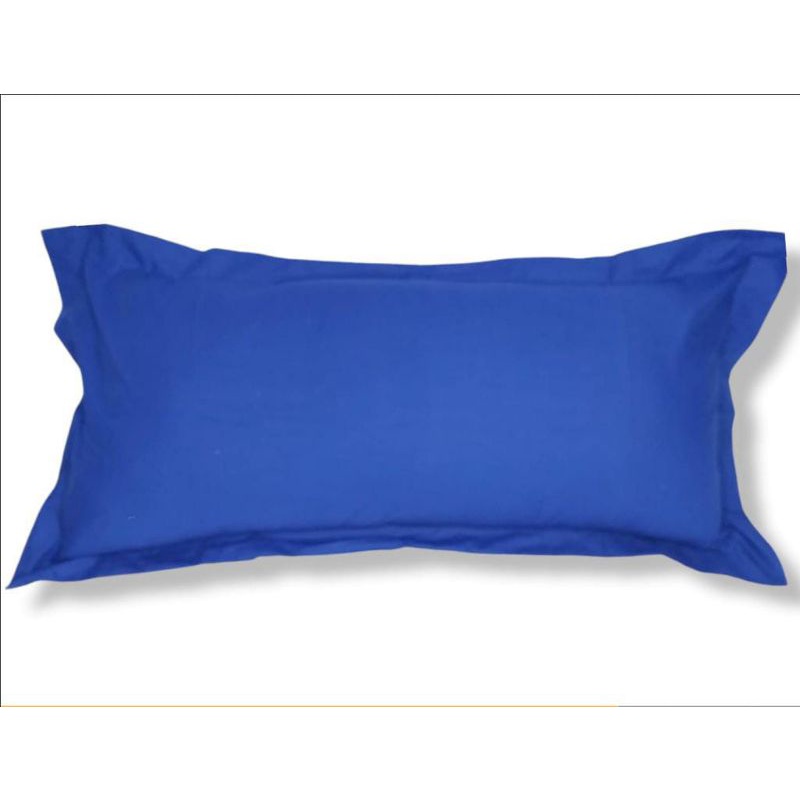 Sarung bantal cinta sarung bantal panjang polos biru