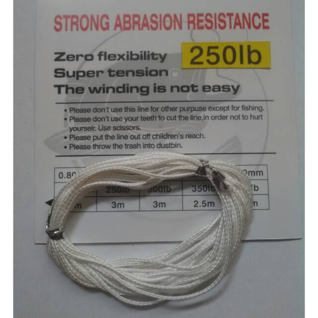 Kevlar Assist Jigging 250Lb 300Lb 350Lb