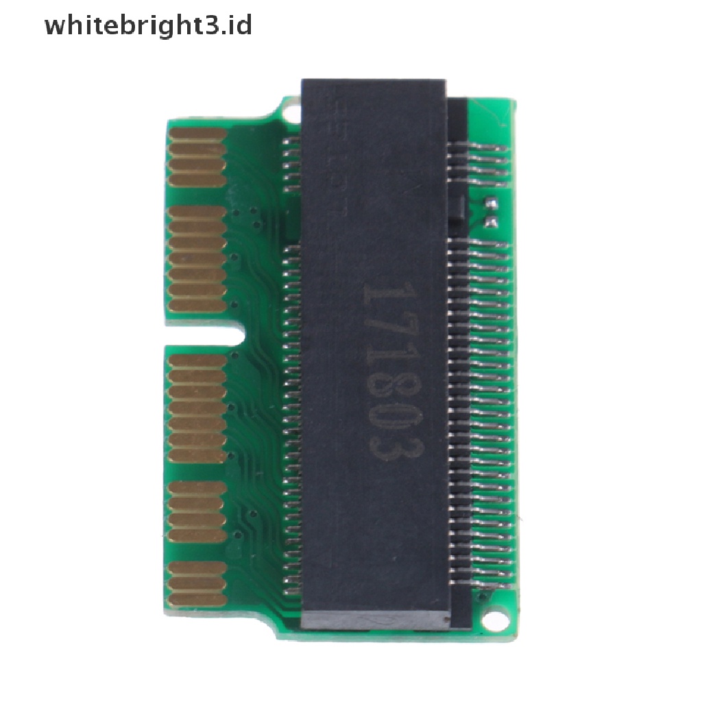 (whitebright3.id) Kartu adapter Konverter SSD NGFF M.2 NVME Untuk Buku Mac 2013-2015