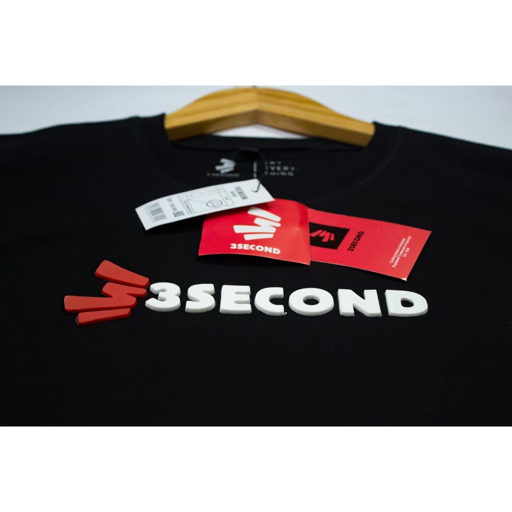 BAJU KAOS FLOCKING 3 SECOND PREMIUM / BAJU KAOS DISTRO PRIA WANITA / BAJU KAOS SABLON KARET