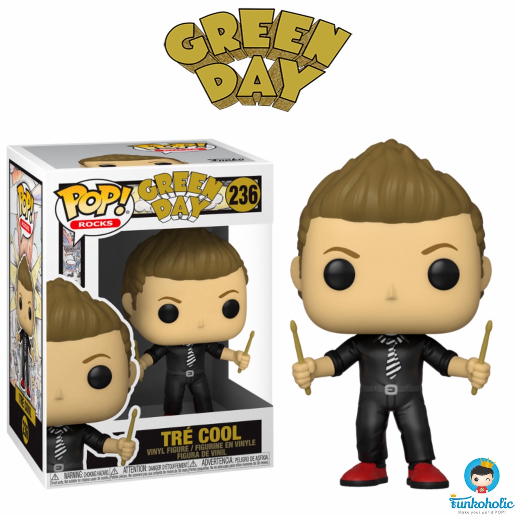 Funko POP Rocks Green Day - Tre Cool #236