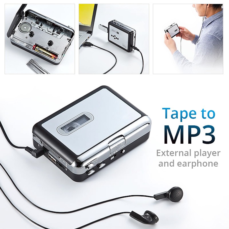 Konverter Kaset Tape Player Ke Mp3 Wav Usb Untuk Audio