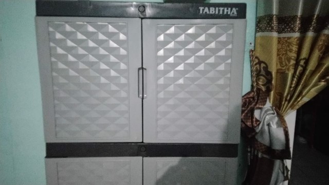 Lemari Plastik Lemari Pakaian Polos 4 Susun Promo Diskon Gede Termurah!!