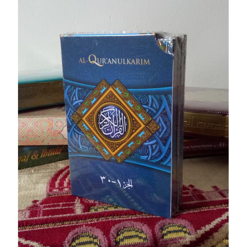 Alquran Per 5 Juz, Al-Quran Mina Tilawah Uk A6 - Syaamil Quran 30 Juz