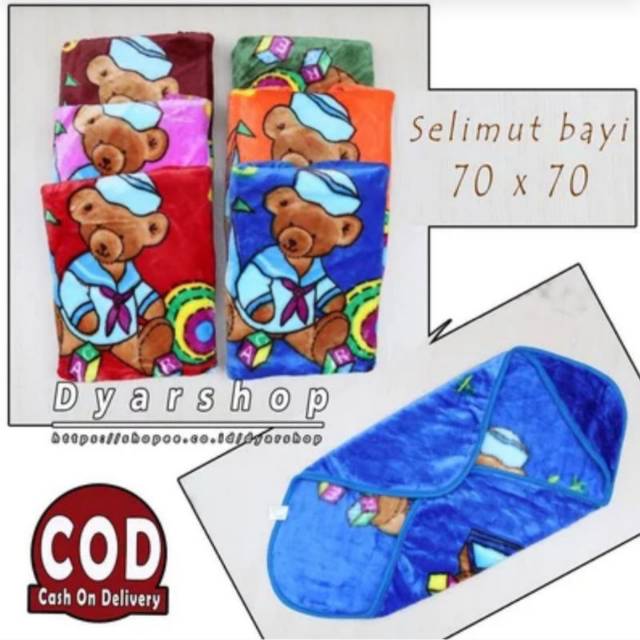 selimut bayi brayan (70x70)