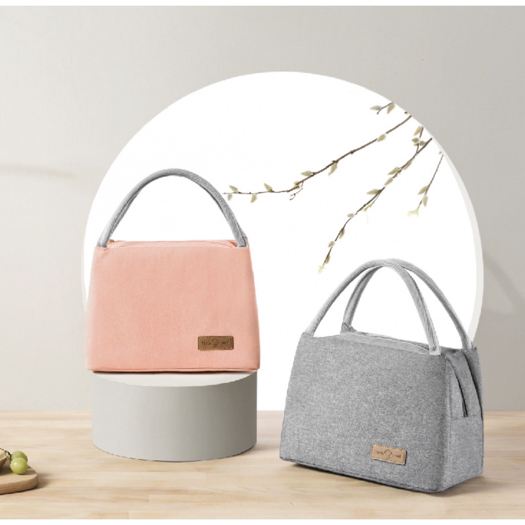 WRF71 Tas Bekal Japanese Lunch Cooler Bag Box Makanan Alumunium Impor TKM