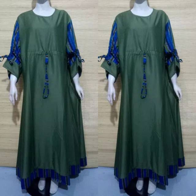 Tunik Tenun Jumbo big size LD 140 cm