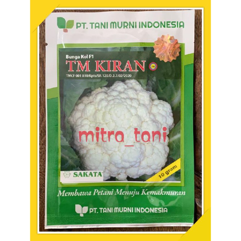 benih bunga kol TM KIRAN 10gram dari PT. TANI MURNI INDONESIA