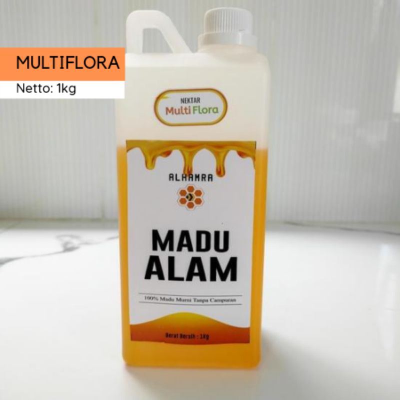 

Madu Murni 1kg | Nektar Multiflora | Asli & Alami | Raw Honey by Alhamra