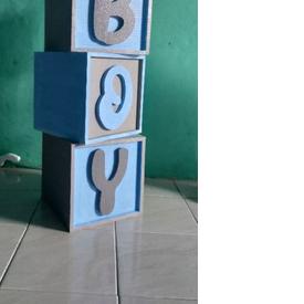 ❅ box huruf angka / Styrofoam/ gabus ☄