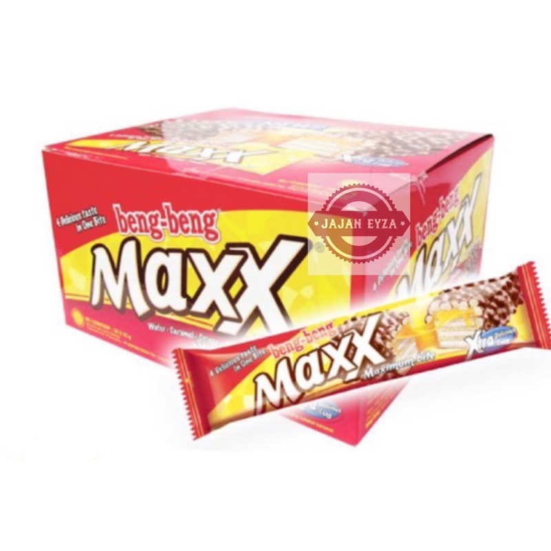 

Mayora Beng Beng Maxx Box / Promo Beng beng Maxx Termurah / Bengbeng Wafer Coklat Terlaris