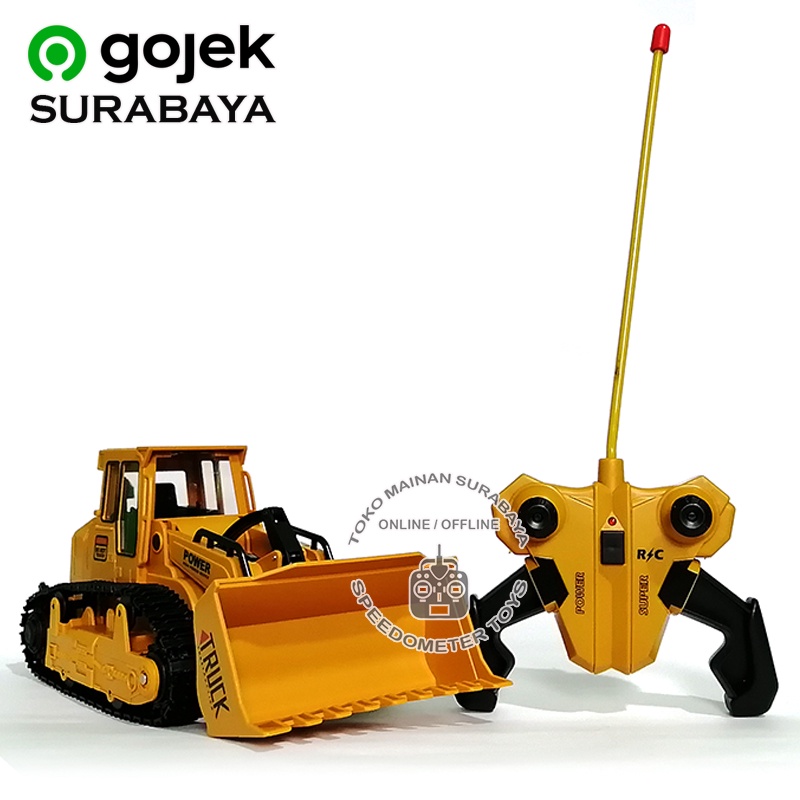 Jual RC Alat Berat Buldoser Mainan Edukasi Anak Remote Control