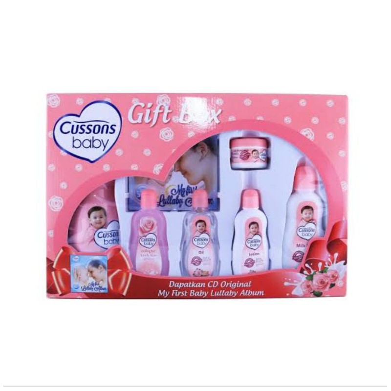 Cussons baby gift box murah - paket perlengkapan mandi bayi -  Paket Perlengkapan Bayi