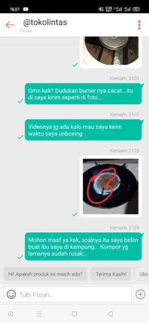 Kompor Gas Quantum Qgc201dmpc 2 Tungku