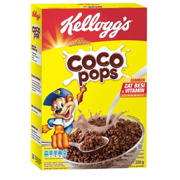 

Banjir Promo 10.10 Kelloggs Coco Pops Sereal Cokelat 2 x 220 gr !!!