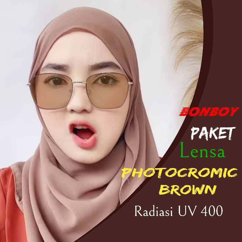 NELLY - Kacamata Photocromic Brown