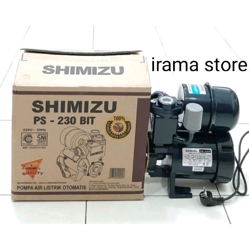 Pompa air Shimizu Otomatis PS 230 BIT Pompa air Shimizu 200wat