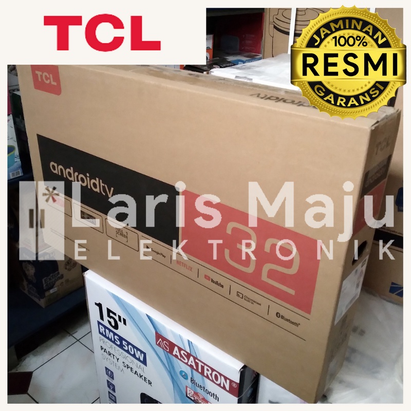 TCL LED TV 32 Inch 32A5 - Android Smart TV