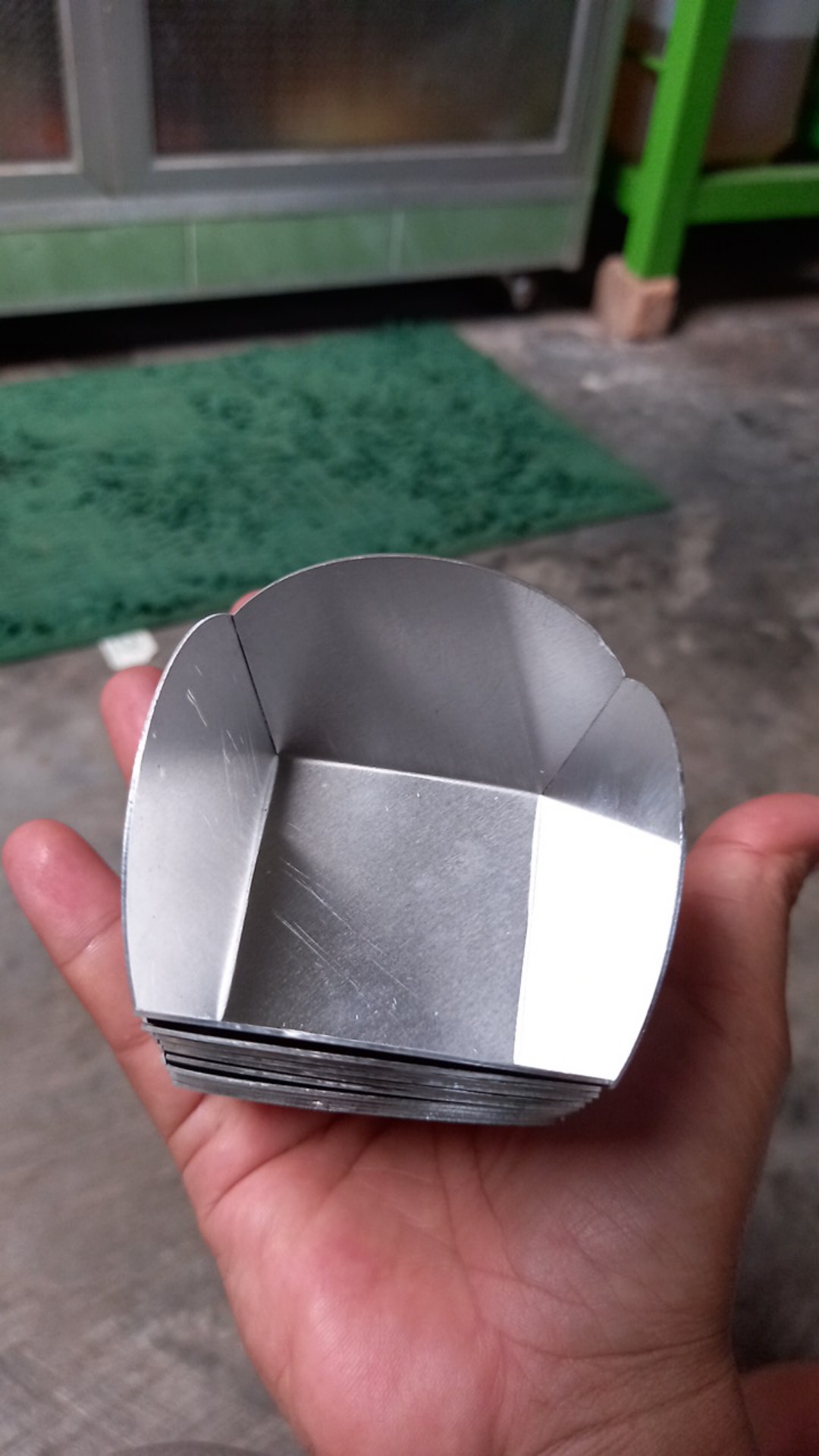 Cetakan Roti Bluder Alumunium Ukuran A/b/c/