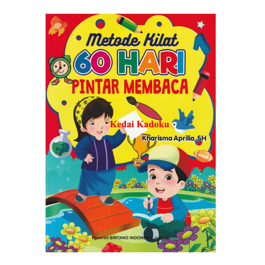 

Buku Metode Kilat 60 Hari Pintar Membaca Paud TK Edukasi Murah Meriah