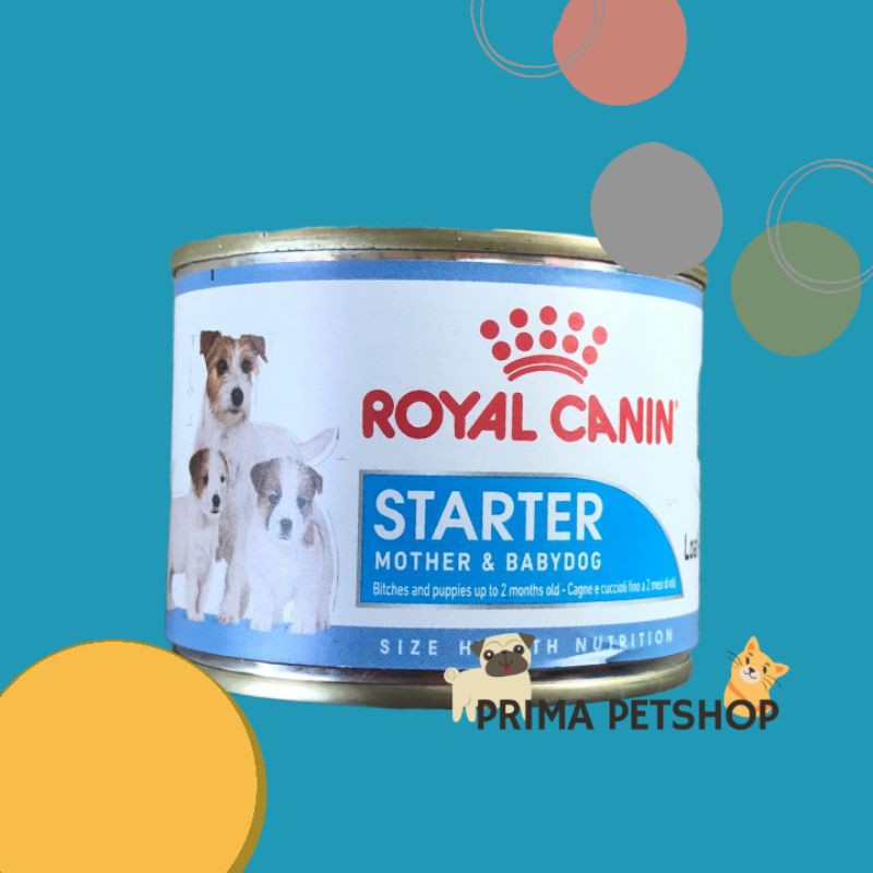 Royal Canin Starter Mother and Baby Dog Kaleng 195 gr makanan ibu dan anak anjing / puppy