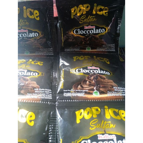 

Pop Ice Sultan Italian cioccolato 1 pcs