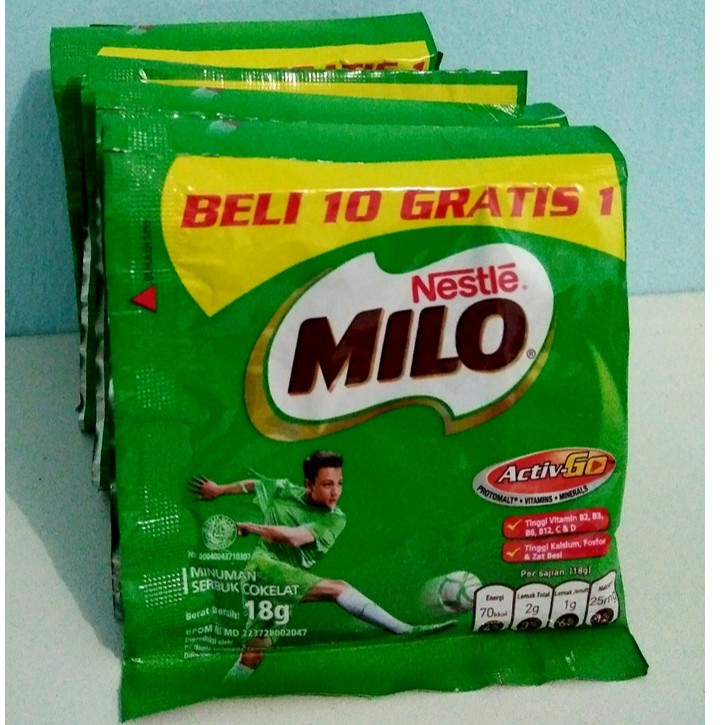 

Milo Activ Go Sachet Renceng 10X22gr