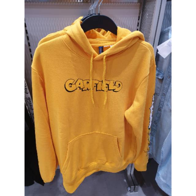 h&m garfield sweatshirt