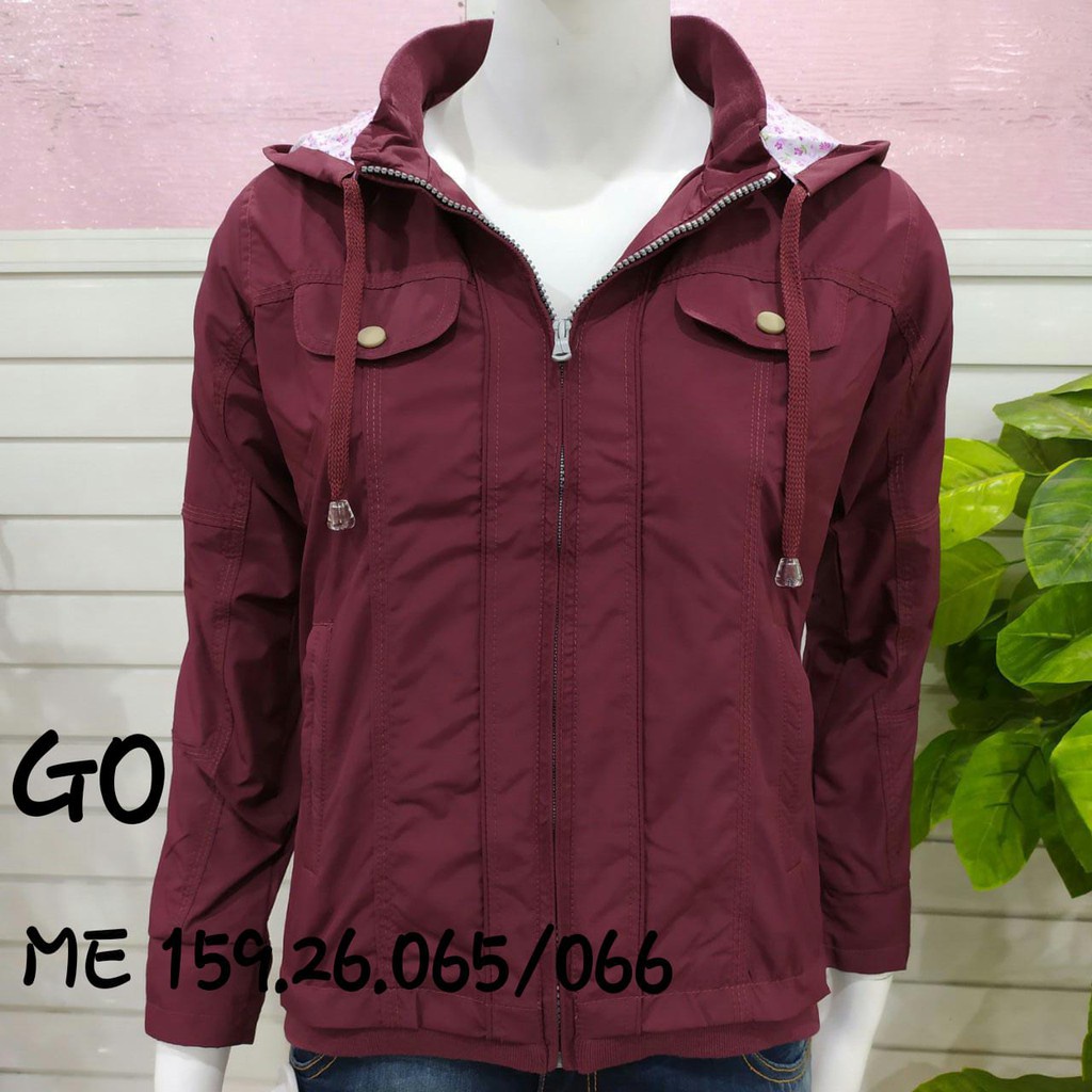 gos JAKET MUSTEVANS PARASUT jaket wanita jaket cewek berkualitas bagus !!!