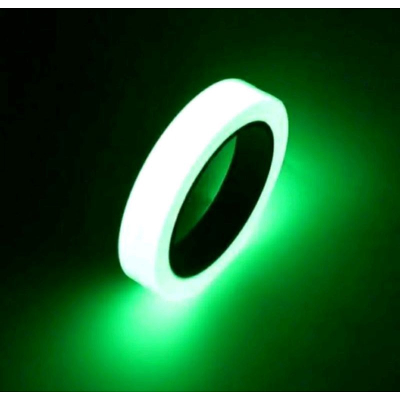 Lakban Glow In The Dark Isolasi Bisa Nyala Selotip Glow In The Dark 2m - Solasi Nyala Di Gelap
