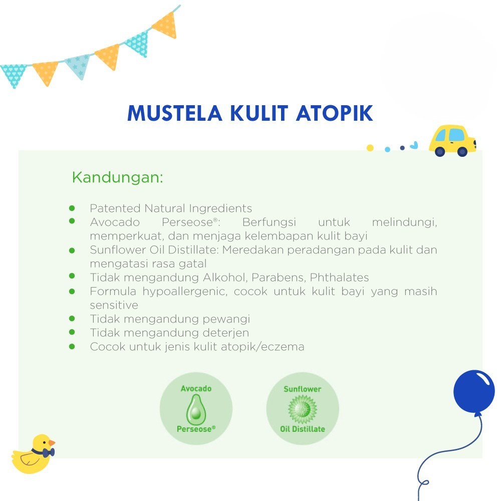 [PROMO] Mustela Stelatopia Emollient Face Cream 40ml