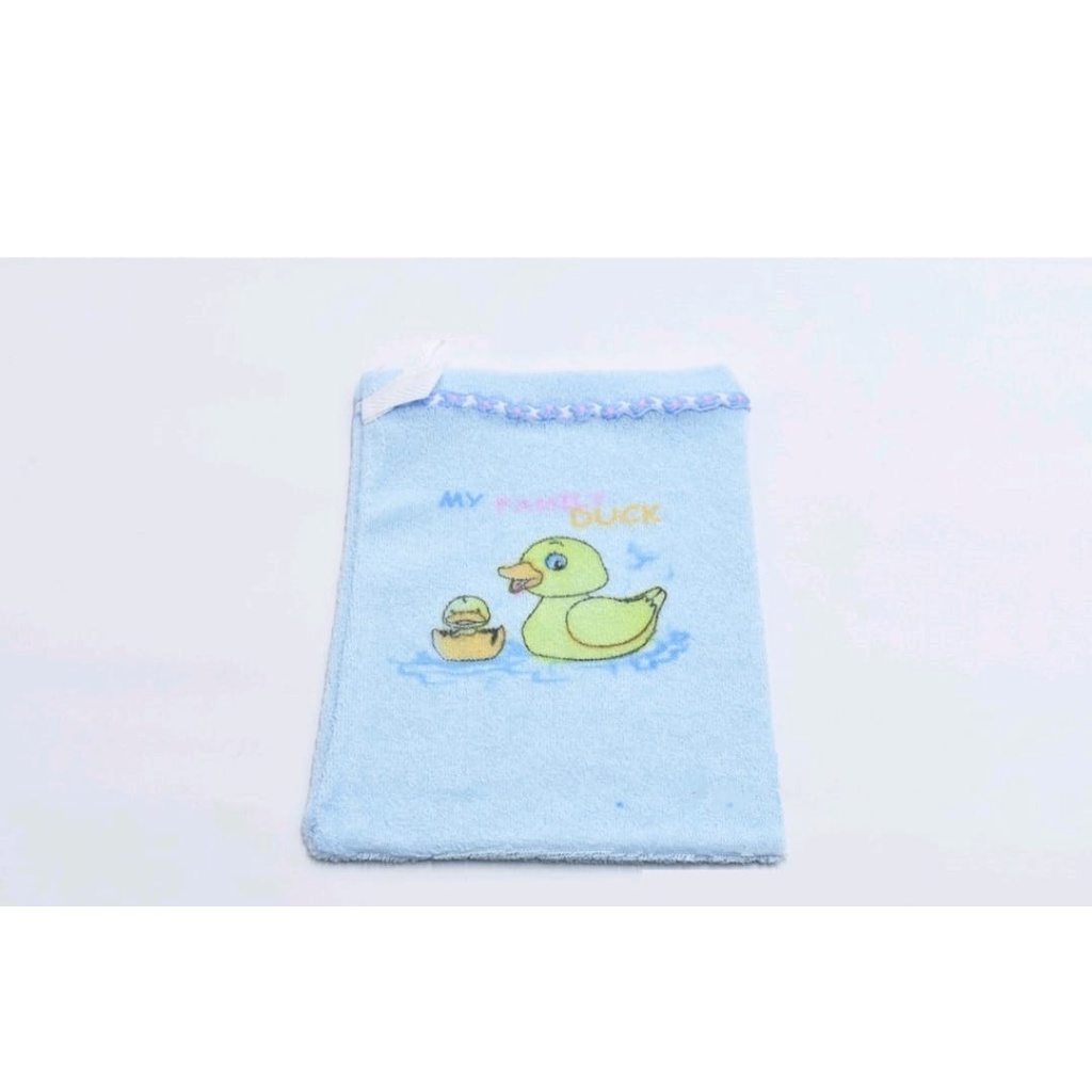 Waslap Mandi Bayi Bahan Halus Persegi SNI Okiyo