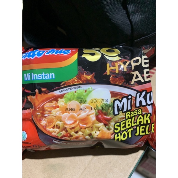 

indomie kuah rasa seblak hot jeletot