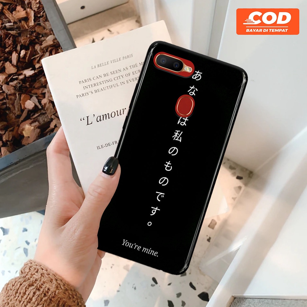Case OPPO A5S Fashion Casing TULISAN MANDARIN Hardcase 3D Fullprint Kesing  OPPO A5S - Casing  OPPO 