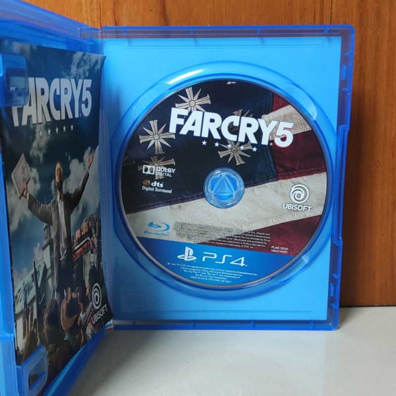 FarCry 5 PS4 Kaset Far cry 5 V Playstation PS 4 5 CD BD Game Farcry5 Games Original Asli 4 3 2 6 yara Region 3 Asia reg 3 games Ps4 Ps5