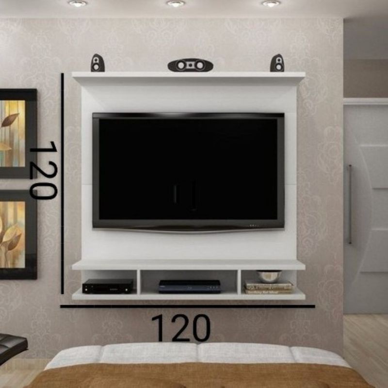 backdrop tv hpl minimalis