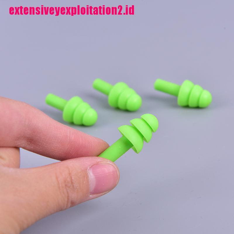 &lt; E2id &amp; &gt; 2 Pasang Earplug Penutup Telinga Untuk Tidur / Travel