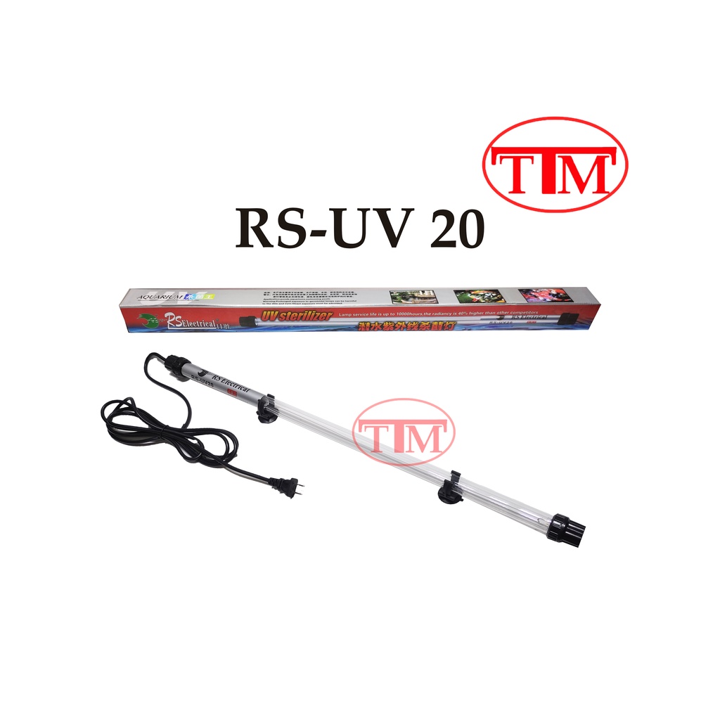 LAMPU UV KOLAM RSELECTRICAL RS UV 20 LAMPU UV STERILIZER KOLAM 20 WATT
