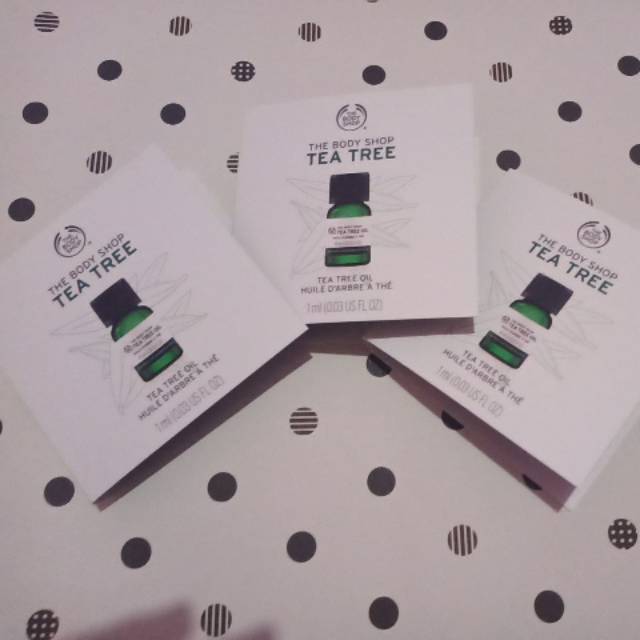Tea tree oil the body shop 1ml