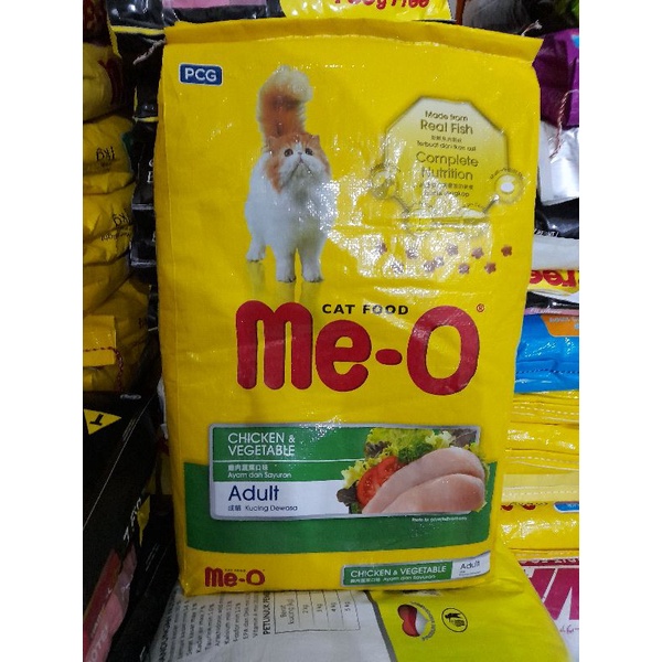 (Ekspedisi) Makanan Kucing Meo Chicken &amp; Vegetable 7 KG