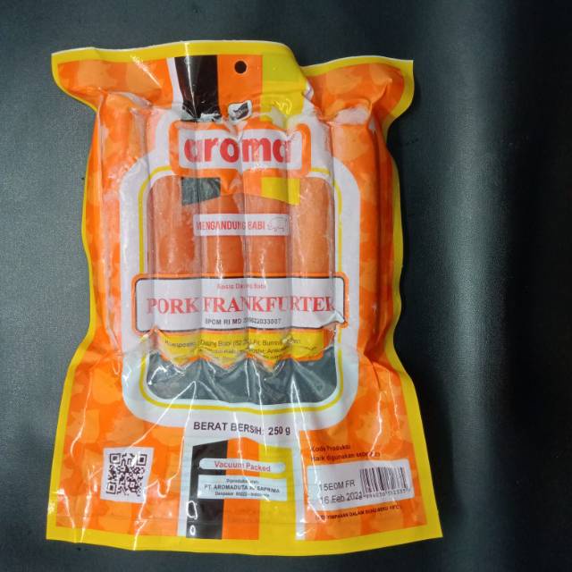 

Sosis Pork Frankfurter Aoma Bali Sosis Babi Frankfurter